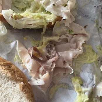 Jersey Mike's Subs - Roast beef fat in my turkey sandwich - Delis Near Me - Ventura, California