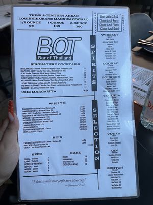 Menu photo 7 B.O.T Atlanta, GA
