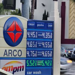 Arco - Gas prices as of 2-16-24