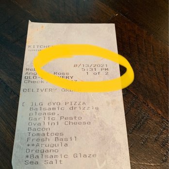 Blaze Pizza - Time pizza was rapidly cooked. - Salad Near Me - Atlanta, Georgia