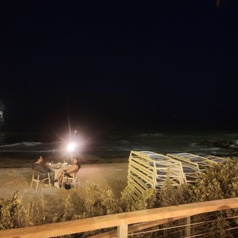 Four Marlins Oceanfront Dining - Beachside seating mega $$$ - Seafood Near Me - Key West, Florida