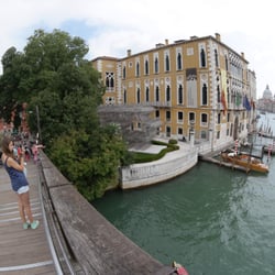 Istituto Veneto di Scienze Lettere ED Arti - Looking at the museum from atop of the ponte (bridge)