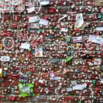 The Gum Wall - Local Flavor Near Me - Seattle, Washington The Gum Wall - Local Flavor Near Me - Seattle, Washington