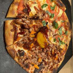 Gail's Pizza Parties - 24 hour sous vide bbq pork pizza