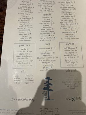 Menu photo 2 The Pineville Tavern Pineville, PA