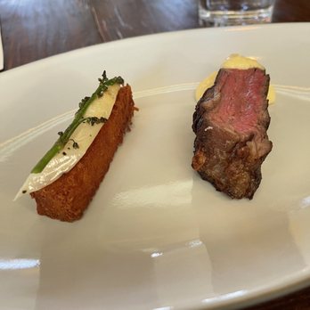 PRESS - Wagyu Tib Cap and Beef Tallow Potato - Bars Near Me - St. Helena, California