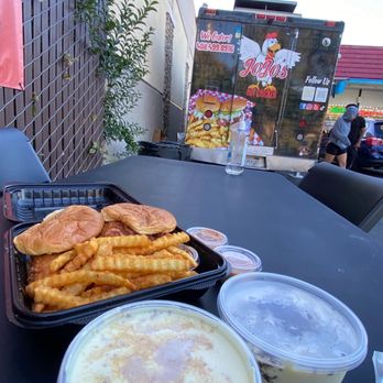 Jojo’s Hot Chicken - Louisiana spice level Combo 1 Plus both puddings. - Food Trucks Near Me - San Jose, California Jojo’s Hot Chicken - Louisiana spice level Combo 1 Plus both puddings. - Food Trucks Near Me - San Jose, California