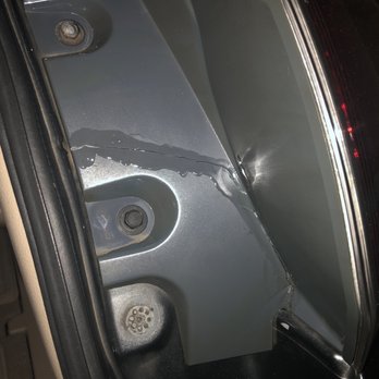Valvoline Instant Oil Change - The crack from when they replaced my rear brake light - Oil Change Stations Near Me - Tyler, Texas Valvoline Instant Oil Change - The crack from when they replaced my rear brake light - Oil Change Stations Near Me - Tyler, Texas