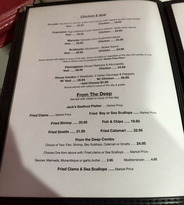 Menu photo 3 Jack's Family Restaurant Warren, RI Menu photo 3 Jack's Family Restaurant Warren, RI