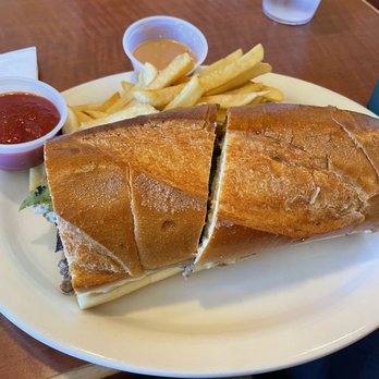 High Tide Cafe and Crepery - Philly cheese steak sandwich - Creperies Near Me - Pacifica, California High Tide Cafe and Crepery - Philly cheese steak sandwich - Creperies Near Me - Pacifica, California