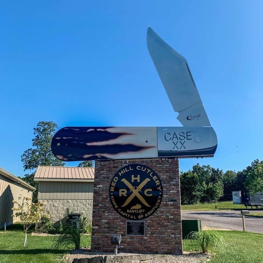 Worlds Largest Pocketknife - Public Art Near Me - Radcliff, Kentucky Worlds Largest Pocketknife - Public Art Near Me - Radcliff, Kentucky