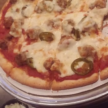Rosati's Pizza - Sausage and Jalapeño pepper pizza - Pizza Near Me - Schererville, Indiana