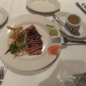 Myron's Prime Steakhouse - Wasabi Seared Tuna - Steakhouses Near Me - San Antonio, Texas Myron's Prime Steakhouse - Wasabi Seared Tuna - Steakhouses Near Me - San Antonio, Texas