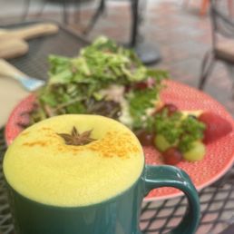 Turmeric chai latte Turmeric chai latte