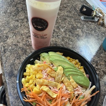 POKE-MAN - Poke Bowl Regular and Coconut Watermelon Drink - Poke Near Me - Merrillville, Indiana POKE-MAN - Poke Bowl Regular and Coconut Watermelon Drink - Poke Near Me - Merrillville, Indiana