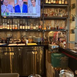 Part of the bar area