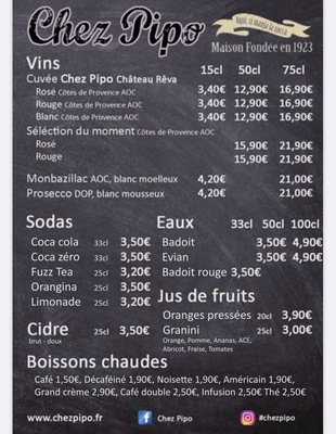 Menu photo 1 Chez Pipo Nice, 06