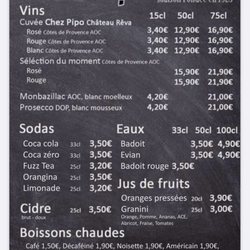 Photo of Chez Pipo - Nice, 06, FR. Menu