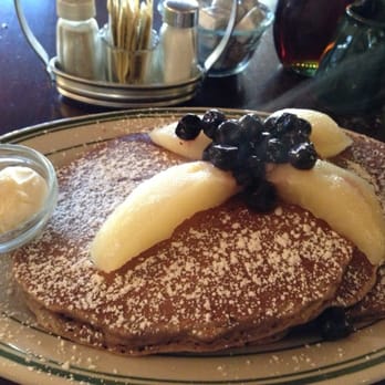 La Note - Lemon Gingerbread poached pears pancake - French Near Me - Berkeley, California La Note - Lemon Gingerbread poached pears pancake - French Near Me - Berkeley, California