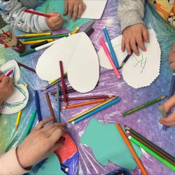 Arcata Library - Valentine's Day fun at Arcata Library