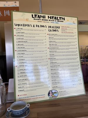 Menu photo 6 Leahi Health Honolulu, HI Menu photo 6 Leahi Health Honolulu, HI