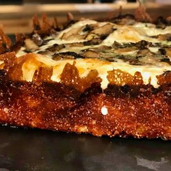 Thicc Pizza Co. - Thicc's Detroit Style Pizza cheese crown RULES!
