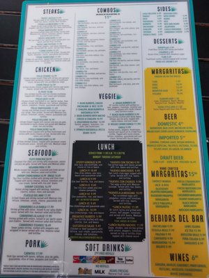 Menu photo 3 La Nopalera Beaufort, SC Menu photo 3 La Nopalera Beaufort, SC