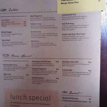 Turmeric Thai Kitchen - Menu page 1 - Thai Near Me - La Jolla, California Turmeric Thai Kitchen - Menu page 1 - Thai Near Me - La Jolla, California