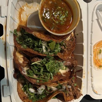 Queen Of Tacos - 3 Birria Tacos - Mexican Near Me - Bronx, New York Queen Of Tacos - 3 Birria Tacos - Mexican Near Me - Bronx, New York