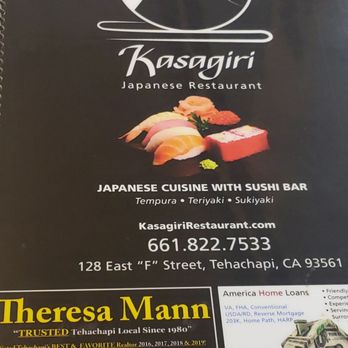 Kasagiri Restaurant - Sushi Bars Near Me - Tehachapi, California