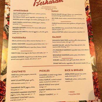 Besharam - Main menu - Indian Near Me - San Francisco, California