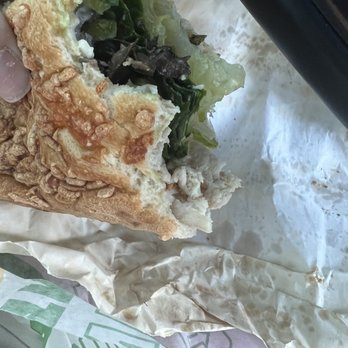 Subway - Took 2 bites of my sandwich and realized there's a hair on the wrap - Fast Food Near Me - Las Vegas, Nevada Subway - Took 2 bites of my sandwich and realized there's a hair on the wrap - Fast Food Near Me - Las Vegas, Nevada