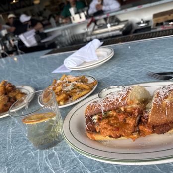Giancarlo's - Drunken parm, honey lemon pepper wings, - Breakfast & Brunch Near Me - Tampa, Florida