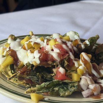 Tulsi - Crispy Spinach and Mango salad - Asian Fusion Near Me - Santa Fe, New Mexico Tulsi - Crispy Spinach and Mango salad - Asian Fusion Near Me - Santa Fe, New Mexico