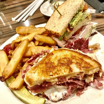 Muckleshoot Restaurant - Hubby and I split the Reuben the Club. Both delicious, great fries. Fair prices, $12-13 each. - Breakfast & Brunch Near Me - Auburn, Washington