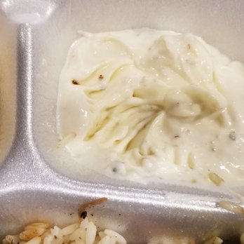 Kabab House - Cucumber sauce (Tzatziki) NOT  Just some mayonnaise. - Middle Eastern Near Me - Kissimmee, Florida