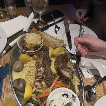 Poseidon Greek Restaurant - Athena Platter - Greek Near Me - Langley, British Columbia Poseidon Greek Restaurant - Athena Platter - Greek Near Me - Langley, British Columbia
