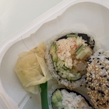 Sushi Umi - Hair in my sushi and every sushi is rolled terrible and falling apart. - Sushi Bars Near Me - North Vancouver, British Columbia Sushi Umi - Hair in my sushi and every sushi is rolled terrible and falling apart. - Sushi Bars Near Me - North Vancouver, British Columbia