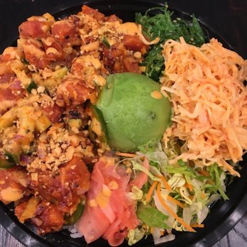 Quickly Boba Tea - Spicy Tuna Poke + Spicy Krab Salad - Bubble Tea Near Me - Orlando, Florida Quickly Boba Tea - Spicy Tuna Poke + Spicy Krab Salad - Bubble Tea Near Me - Orlando, Florida