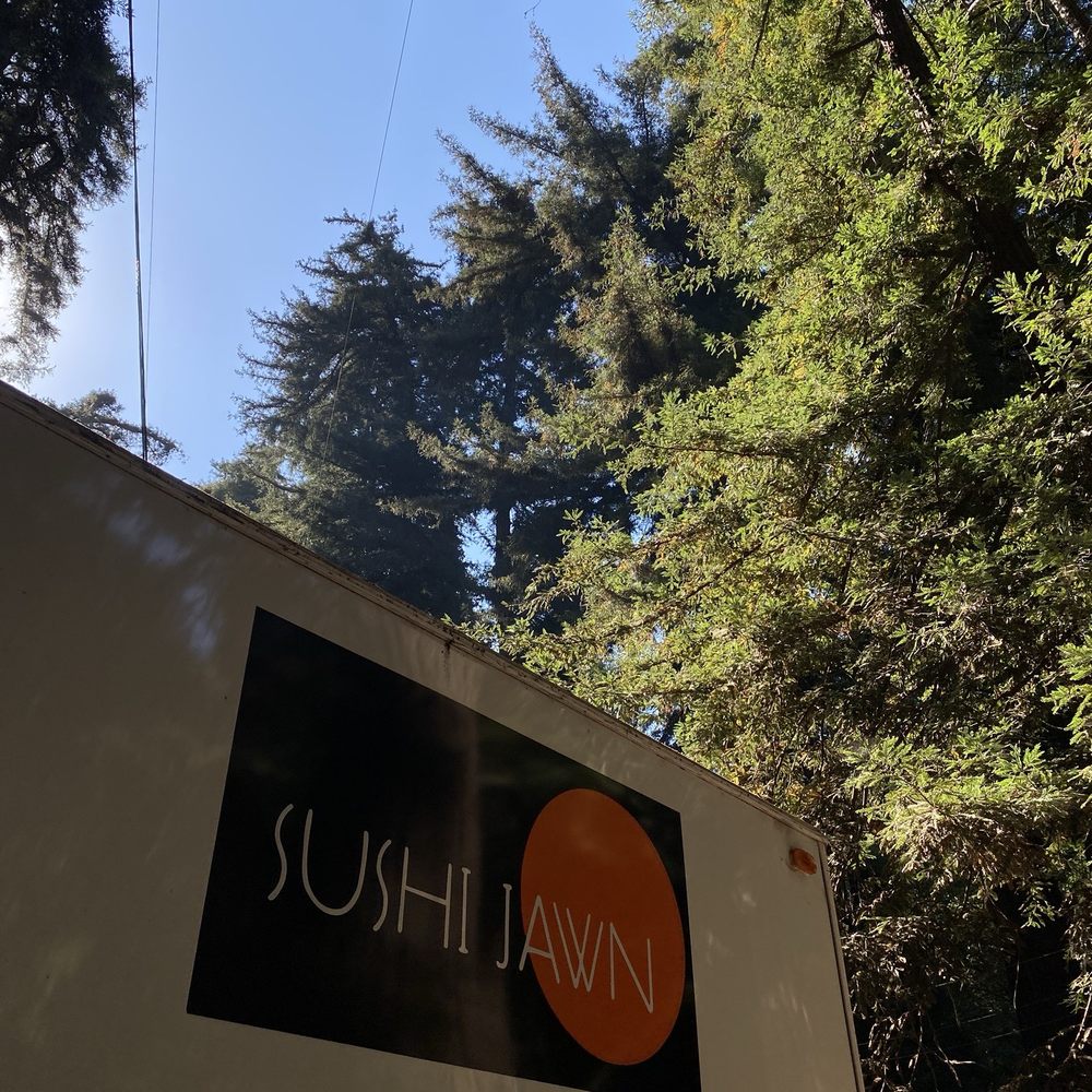 Sushi Jawn - Sign - Food Trucks Near Me - Big Sur, California Sushi Jawn - Sign - Food Trucks Near Me - Big Sur, California