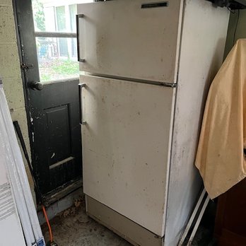 LoadUp Junk Removal - garage frdge - Junk Removal & Hauling Near Me
