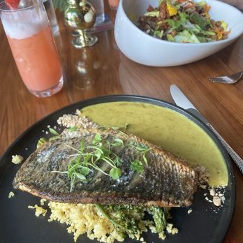 Aurora At The Celeste - Crispy Barramundi - American Near Me - Orlando, Florida