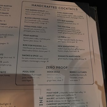 The Lenox Hotel - Menu - Hotels Near Me - Boston, Massachusetts