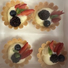 Fruit tartlets