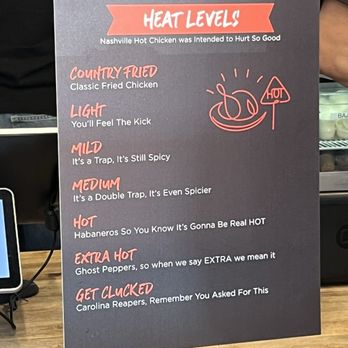 Cluck Kitchen - Heat levels 2025 - Chicken Shop Near Me - Irvine, California