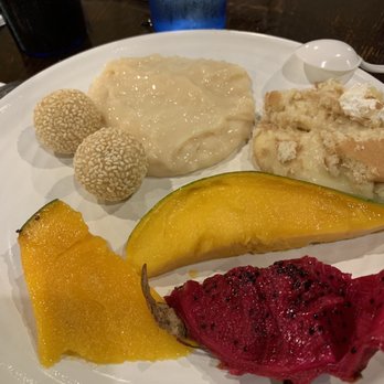 The Journey - Mango, Dragon Fruit, Tapioca Pudding, Sesame Balls, - Buffets Near Me - Indianapolis, Indiana The Journey - Mango, Dragon Fruit, Tapioca Pudding, Sesame Balls, - Buffets Near Me - Indianapolis, Indiana