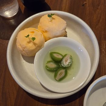 Mori Izakaya - Fruit Sherbert with Wakamomo - Izakaya Near Me - Anaheim, California Mori Izakaya - Fruit Sherbert with Wakamomo - Izakaya Near Me - Anaheim, California