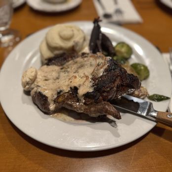 Prime Steakhouse at Harris Ranch - Whiskey Smoked Salt & Brown Sugar Rubbed Ribeye - Steakhouses Near Me - Coalinga, California