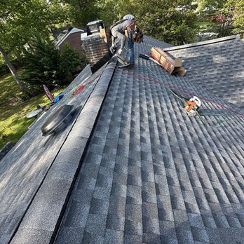 LCR Exteriors - Almost done with the job, 4pm - Roofing Near Me - Fairfax, Virginia LCR Exteriors - Almost done with the job, 4pm - Roofing Near Me - Fairfax, Virginia