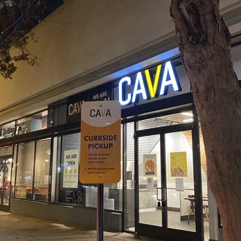 CAVA - Convenient curbside pickup right in front of the restaurant - Mediterranean Near Me - Pasadena, California
